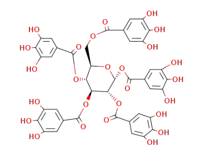 1,2,3,4,6-Penta-O-galloyl-alpha-D-glucopyranose